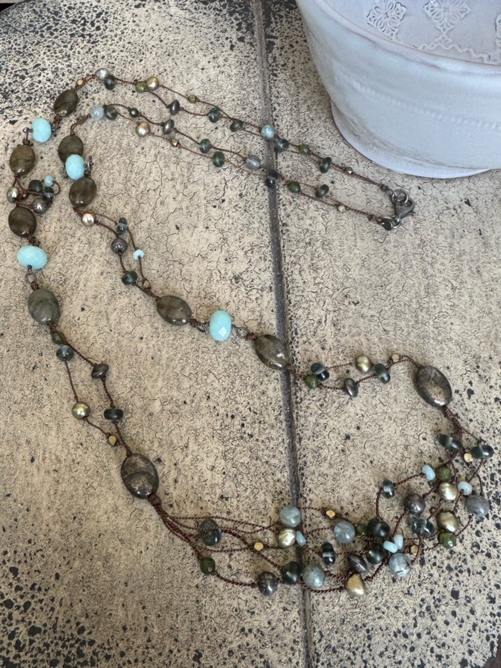 Silpada Multi Strand Necklace